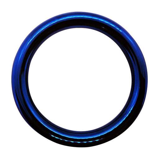 Black Label - BlueBoy - Donut Cockring - RVS - Blauw-Erotiekvoordeel.nl