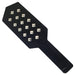 Black Label - Lederen Paddle met Studs - Zwart-Erotiekvoordeel.nl