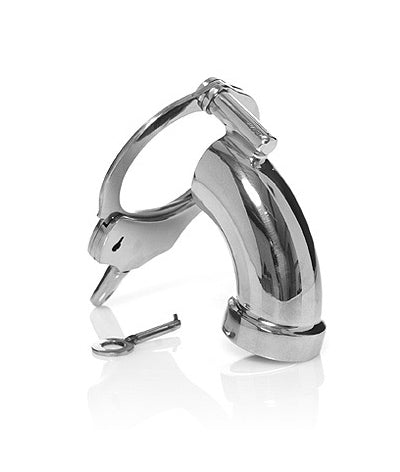 Black Label - The Cuff Chastity Cage - Open-Erotiekvoordeel.nl