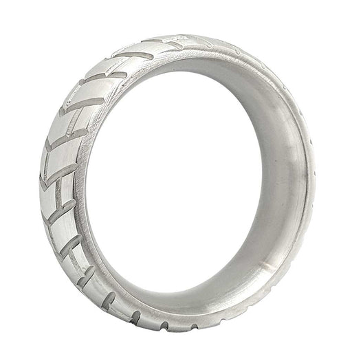 Black Label - Tire - Zware RVS Cockring met Bandenprofiel-Erotiekvoordeel.nl