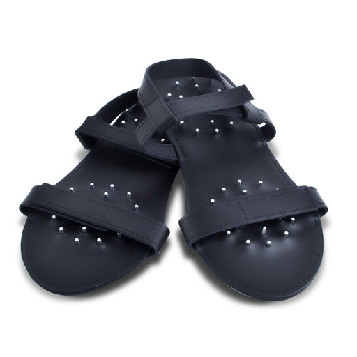 Black Label - Vampier Sandalen - Met Stompe Punten-Erotiekvoordeel.nl