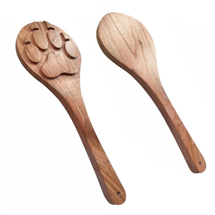 Black Label - Wooden Wolf Paw Paddle-Erotiekvoordeel.nl