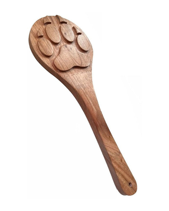 Black Label - Wooden Wolf Paw Paddle-Erotiekvoordeel.nl