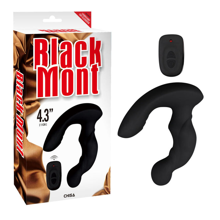 Black Mont - Ali Prostate Massager - Prostaat Vibrator - Zwart-Erotiekvoordeel.nl