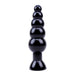 Black Mont - Large Anal Bead - Geribbelde Anaalplug - Zwart-Erotiekvoordeel.nl