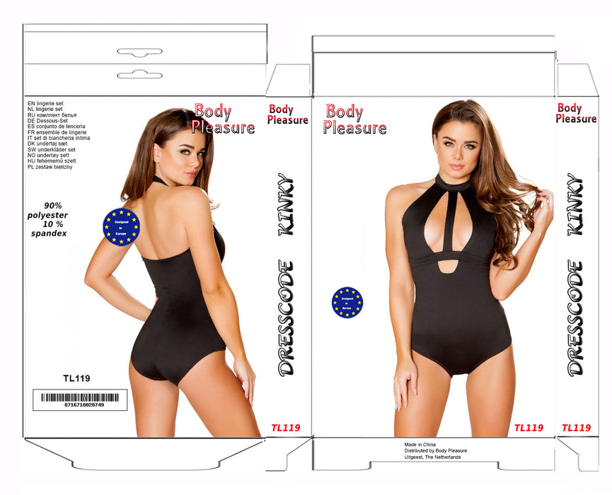 Body Pleasure - Body - Allure Amour - Zwart - One Size-Erotiekvoordeel.nl