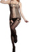 Body Pleasure - Bodystocking - Sexy Lingerie Set - One Size Fits Most - Stijlvolle Kleurenbox - Zwart - TL14-Erotiekvoordeel.nl