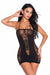 Body Pleasure - Mini Jurk- Sensual Seduction - Zwart - One Size-Erotiekvoordeel.nl