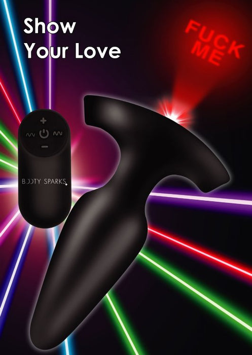 BootySparks - Fuck Me Laser - Buttplug met laser projectie-Erotiekvoordeel.nl