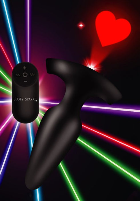 BootySparks - Heart Laser - Buttplug met Laser Projectie-Erotiekvoordeel.nl