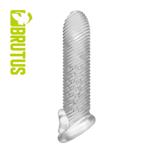 Brutus - Almighty - Penis Sleeve - 18 cm - Transparant-Erotiekvoordeel.nl