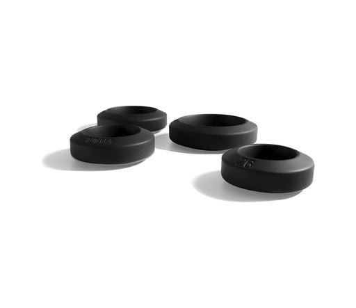 Brutus - Big Bulge - Siliconen Cockring Set met 4 verschillende maten - HyperSoft Silicone Cockring Set-Erotiekvoordeel.nl