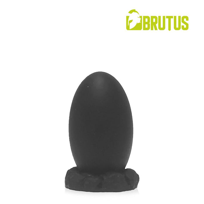 Brutus - Bum Buddy - Bacchus - Buttplug - Siliconen - Zwart - 4 maten-Erotiekvoordeel.nl