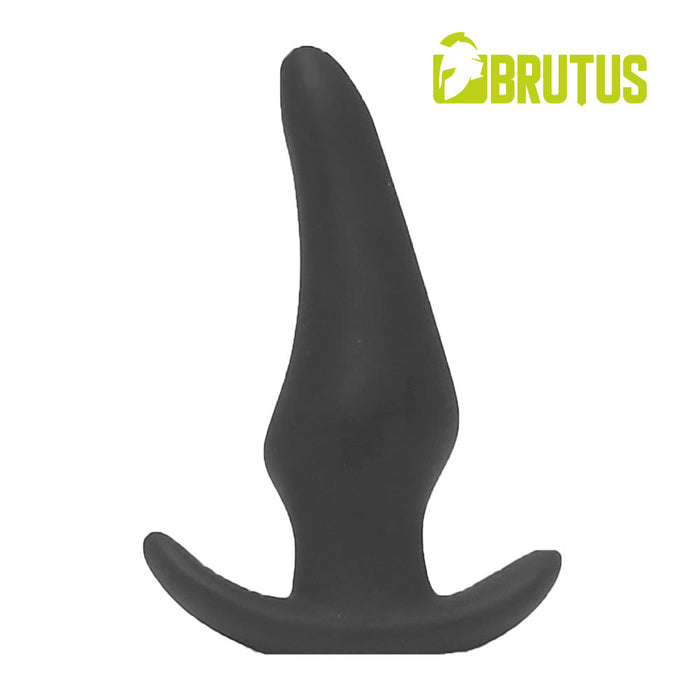 Brutus - Bum Buddy - Hercules - Anaal Dildo - Anker Buttplug - Siliconen - Zwart - 4 maten-Erotiekvoordeel.nl