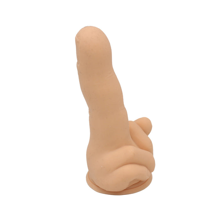 Brutus - Dildo - Handsome F*ck U Siliconen Dildo - Lichte Huidskleur - PVC-Erotiekvoordeel.nl