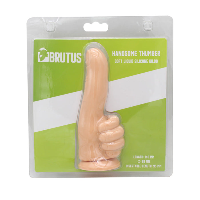 Brutus - Dildo - Siliconen Vuist Dildo - Lichte Huidskleur - Handsome Thumber Dildo-Erotiekvoordeel.nl