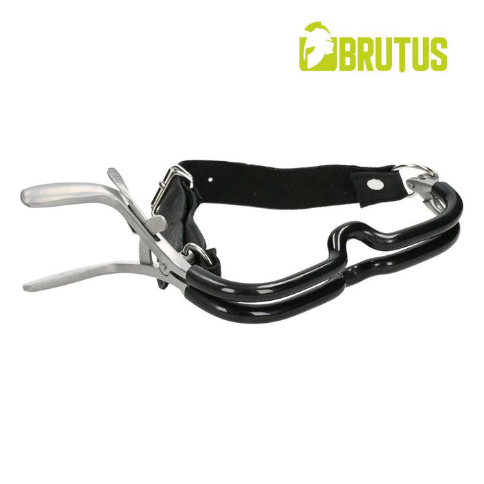 Brutus - Gag - Mondklem - Jennings Mondklem - Leather Strap-On Jennings Clamps-Erotiekvoordeel.nl