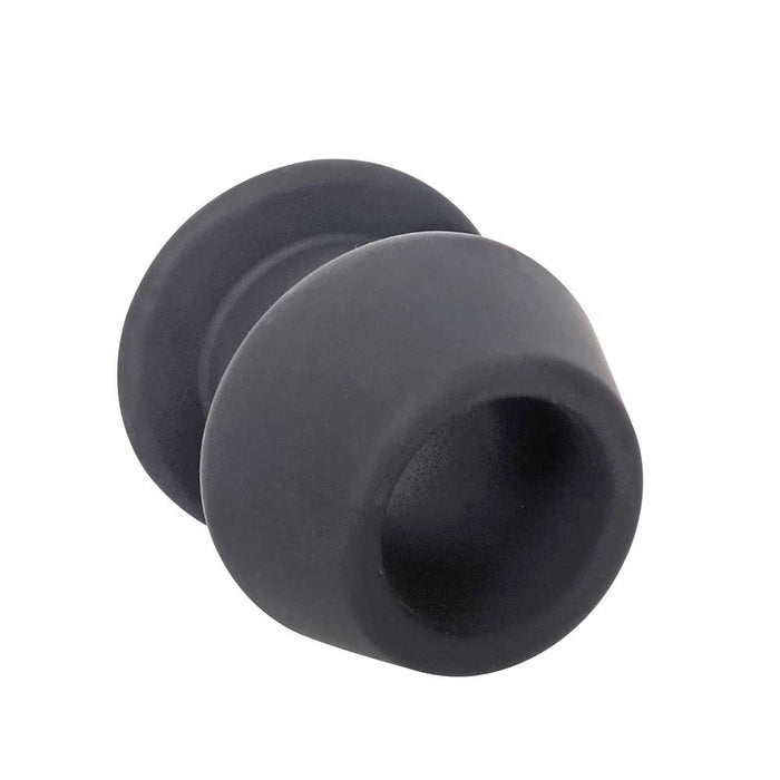 Brutus - Gobbler - Silicone Tunnel Plug - Buttplug - Siliconen - Zwart - 3 maten-Erotiekvoordeel.nl