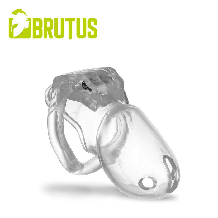 Brutus Stealth - Kuisheidskooi - Transparante Peniskooi van onverwoestbaar Polycarbonaat - STEALTH - Chastity Cage Clear-Erotiekvoordeel.nl