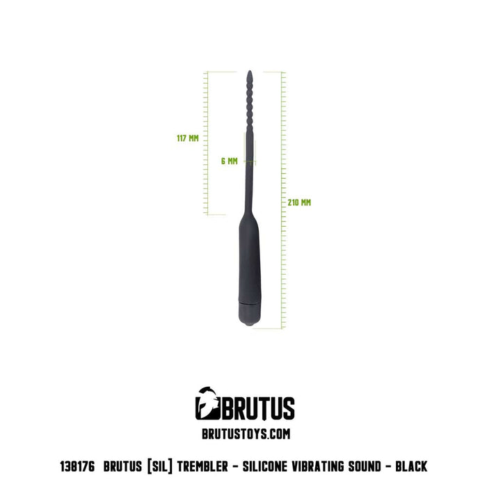 Brutus - Trembler - Dilator - Silicone Vibrating Sound-Erotiekvoordeel.nl