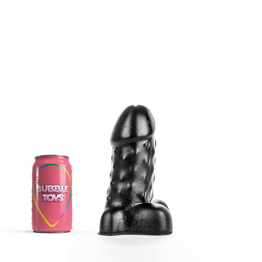 Bubble Toys - Mousse - Anaal Dildo - Zwart - 4 maten-Erotiekvoordeel.nl