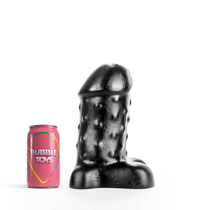 Bubble Toys - Mousse - Anaal Dildo - Zwart - 4 maten-Erotiekvoordeel.nl