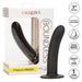 Calexotics - Boundless Smooth - Gladde Strap-on Anaal Plug met Zuignap - Siliconen - Drie Maten - Zwart-Erotiekvoordeel.nl