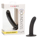 Calexotics - Boundless Smooth - Gladde Strap-on Anaal Plug met Zuignap - Siliconen - Drie Maten - Zwart-Erotiekvoordeel.nl