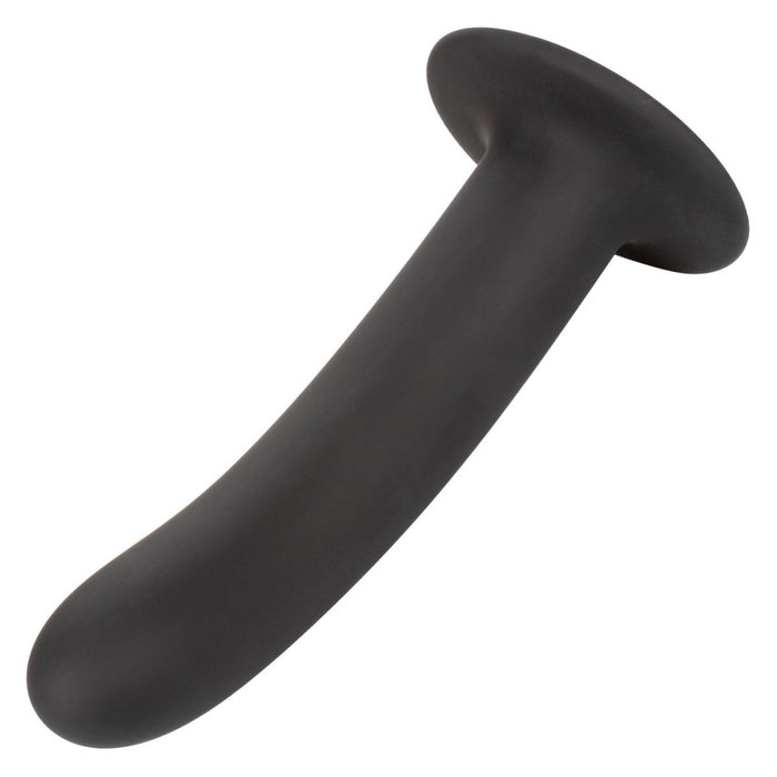 Calexotics - Boundless Smooth - Gladde Strap-on Anaal Plug met Zuignap - Siliconen - Drie Maten - Zwart-Erotiekvoordeel.nl