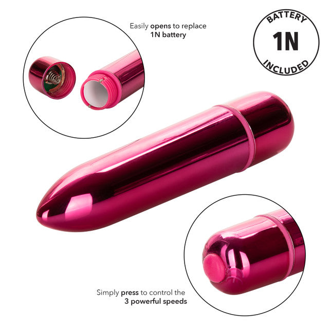 Calexotics - High Intensity - Bullet Vibrator - Roze-Erotiekvoordeel.nl