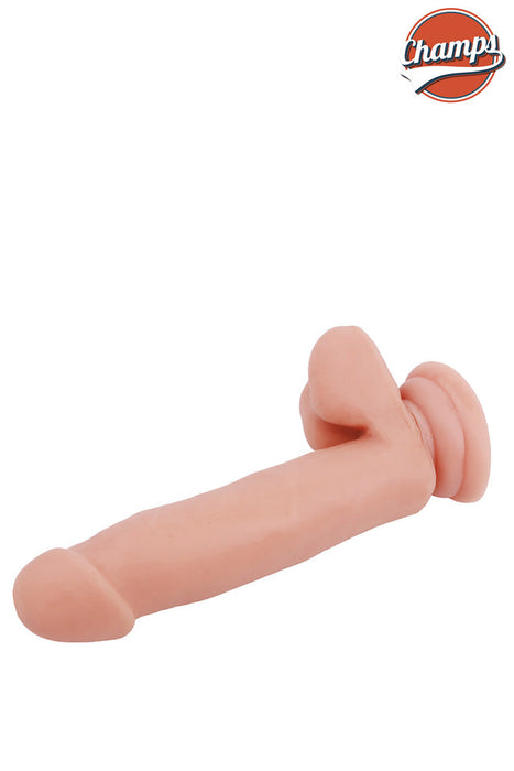 Champs - Cocky - Dual Density Dildo 8 x 3,1 cm - Lichte Huidskleur-Erotiekvoordeel.nl