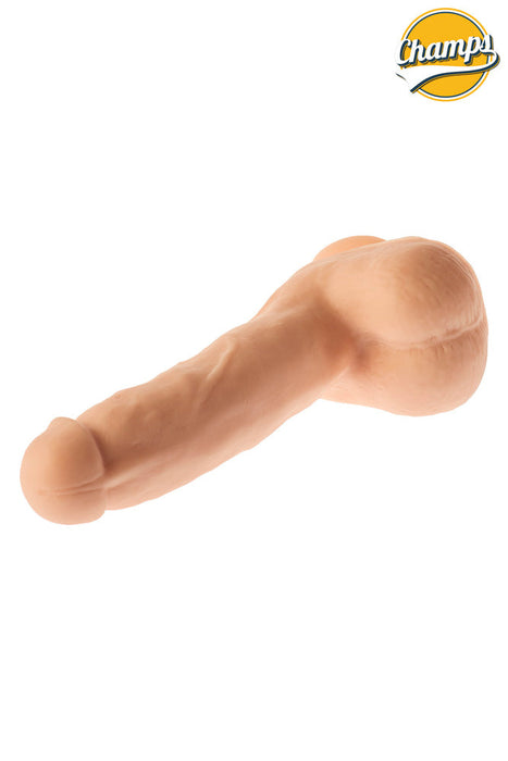 Champs - Curly - Original Dildo - 20 cm - Lichte Huidskleur-Erotiekvoordeel.nl