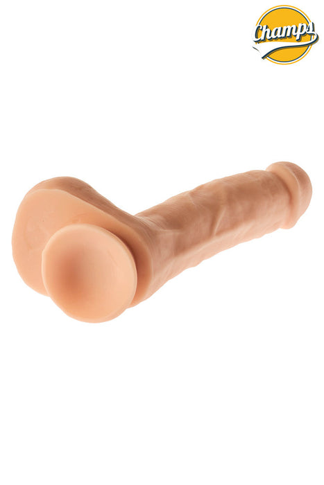 Champs - Curly - Original Dildo - 20 cm - Lichte Huidskleur-Erotiekvoordeel.nl