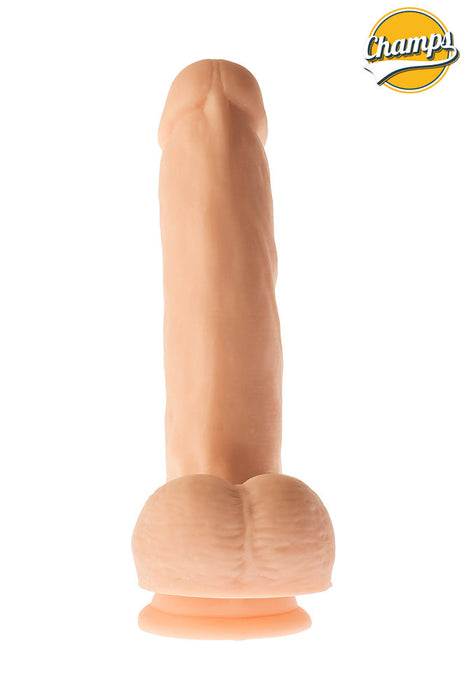 Champs - Curly - Original Dildo - 20 cm - Lichte Huidskleur-Erotiekvoordeel.nl