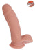 Champs - Derpy - Dual Density Dildo - 17.5 x 3,1 cm - Lichte Huidskleur-Erotiekvoordeel.nl