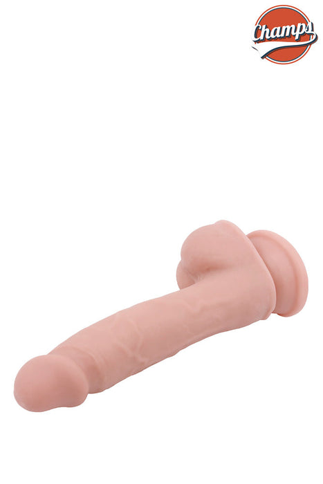 Champs - Dorky - Dual Density Dildo - 19.5 x 3.1 cm - Lichte Huidskleur-Erotiekvoordeel.nl