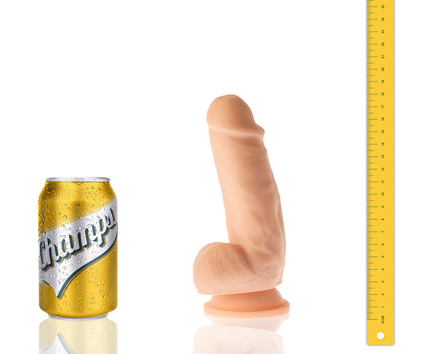 Champs - Stocky - Original Dildo - 18 x 4 cm - Lichte Huidskleur-Erotiekvoordeel.nl