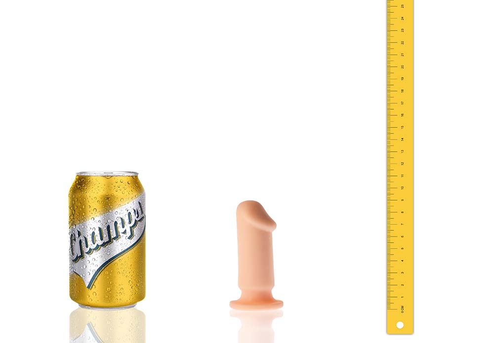 Champs - Tiny - Original Dildo - 9 x 3,3 cm - Lichte Huidskleur-Erotiekvoordeel.nl