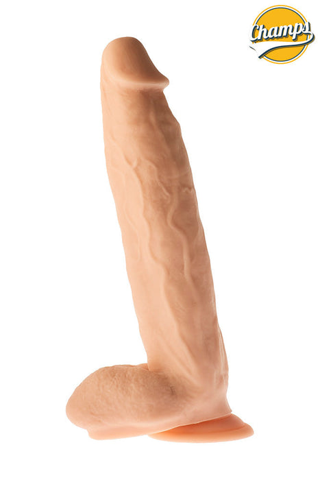 Champs - Veiny - Original Dildo - 31.5 x 6 cm - Lichte Huidskleur-Erotiekvoordeel.nl