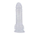 Chisa - Dildo Met Zuignap - 19, 5 cm - Transparant-Erotiekvoordeel.nl