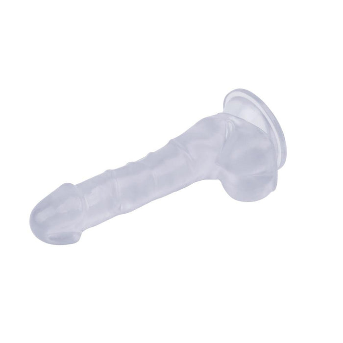 Chisa - Dildo Met Zuignap - 19,5 cm x 3 cm - Transparant-Erotiekvoordeel.nl