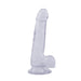 Chisa - Dildo Met Zuignap - 19,5 cm x 3 cm - Transparant-Erotiekvoordeel.nl