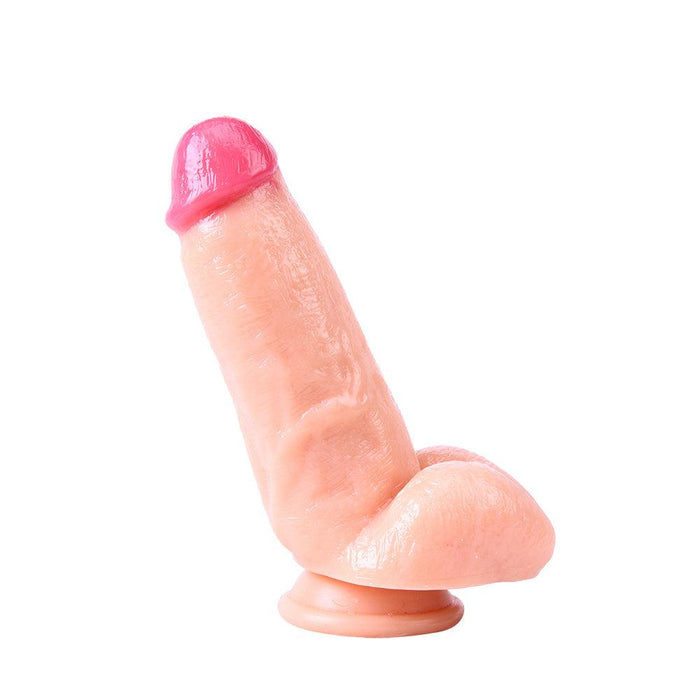 Chisa - Dildo Met Zuignap - Bell 16.5 cm x 4.6 cm - Lichte Huidskleur-Erotiekvoordeel.nl