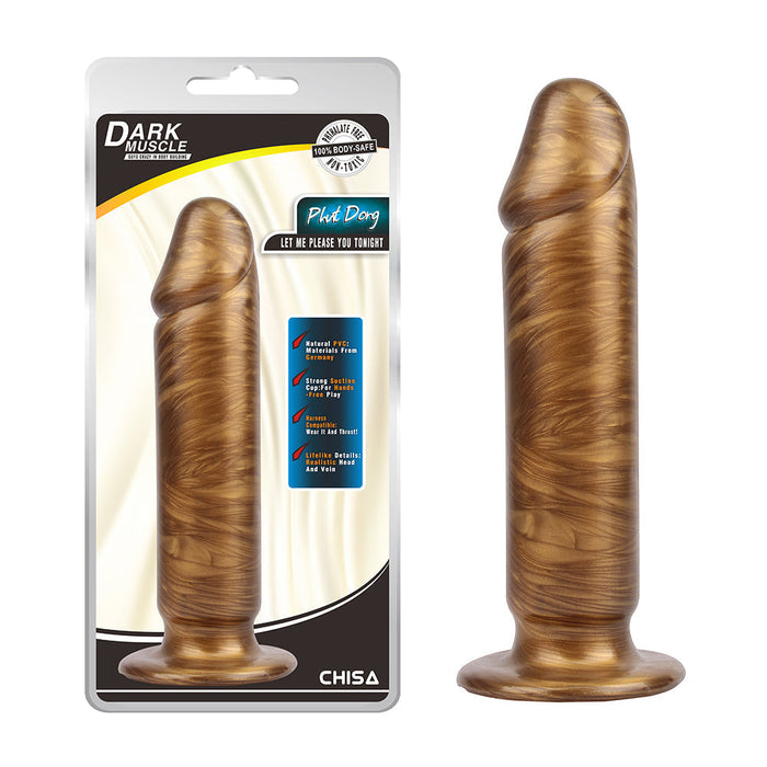 Chisa - Gold - Gouden Dildo - Phut Dong - Goud-Erotiekvoordeel.nl