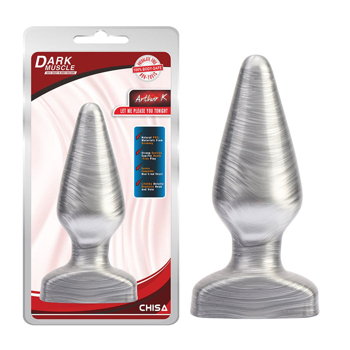 Chisa Novelties - Silver Buttplug - Arthur K - Zilver-Erotiekvoordeel.nl