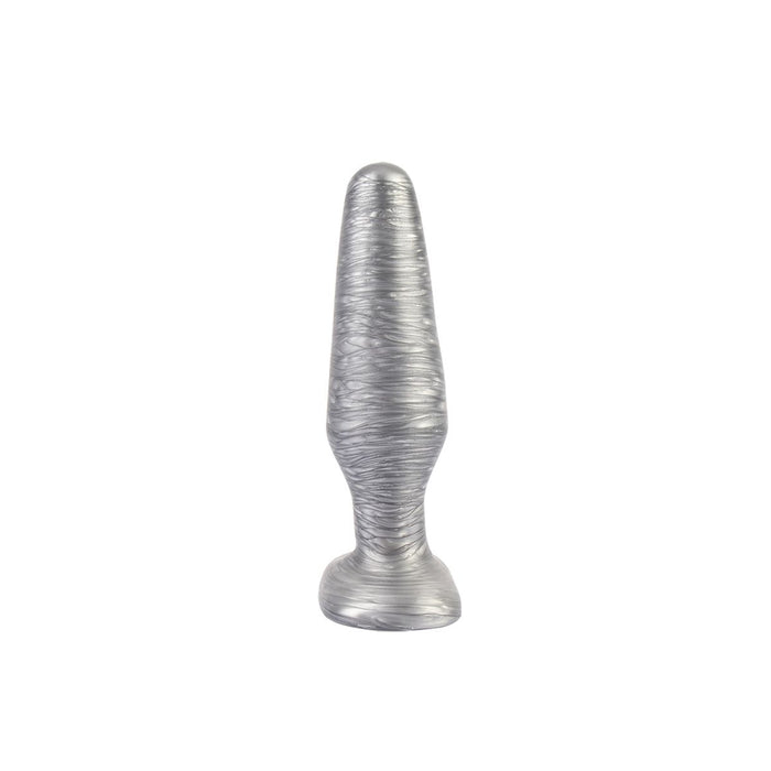 Chisa Novelties - Silver Buttplug - Kaufmann - Zilver-Erotiekvoordeel.nl