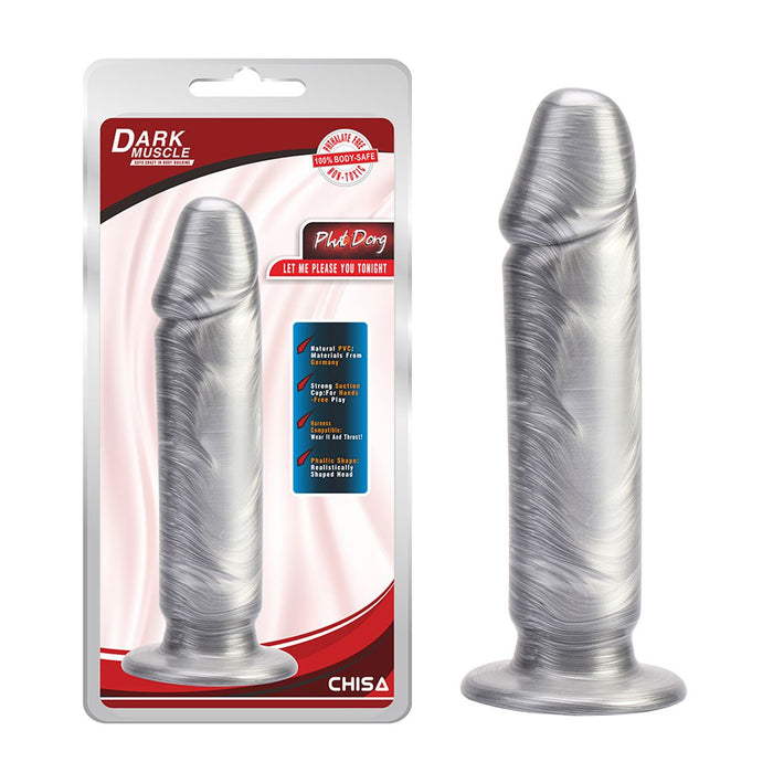 Chisa Novelties - Silver Dildo - Phut Dong - Zilver-Erotiekvoordeel.nl