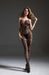 Cindylove - Luxe Kant Bodystocking - Catsuit - One Size - Zwart-Erotiekvoordeel.nl