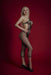 Cindylove - Visnet Bodystocking met Legging - One Size - Zwart-Erotiekvoordeel.nl