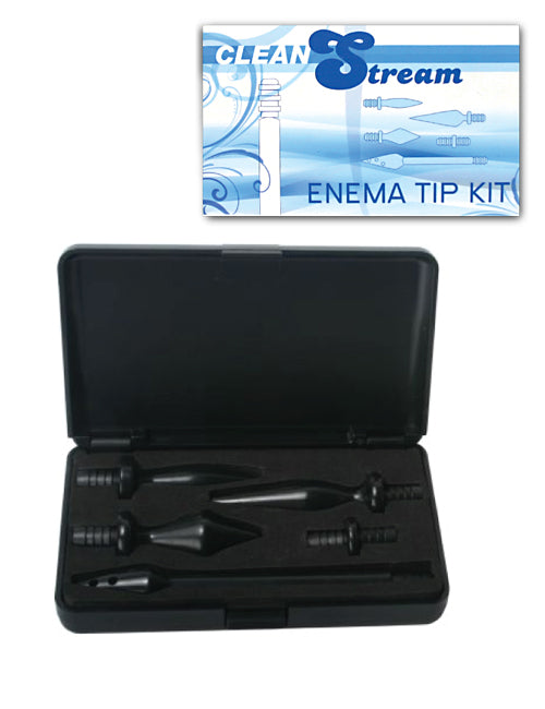 CleanStream - Enema Tip Kit - Extra opzetstukken voor meer plezier-Erotiekvoordeel.nl